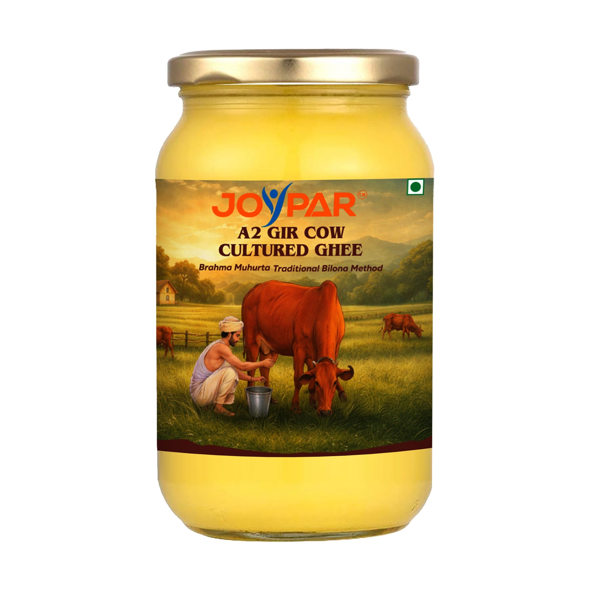 Pure A2 Gir Cow Desi Ghee (500ML)